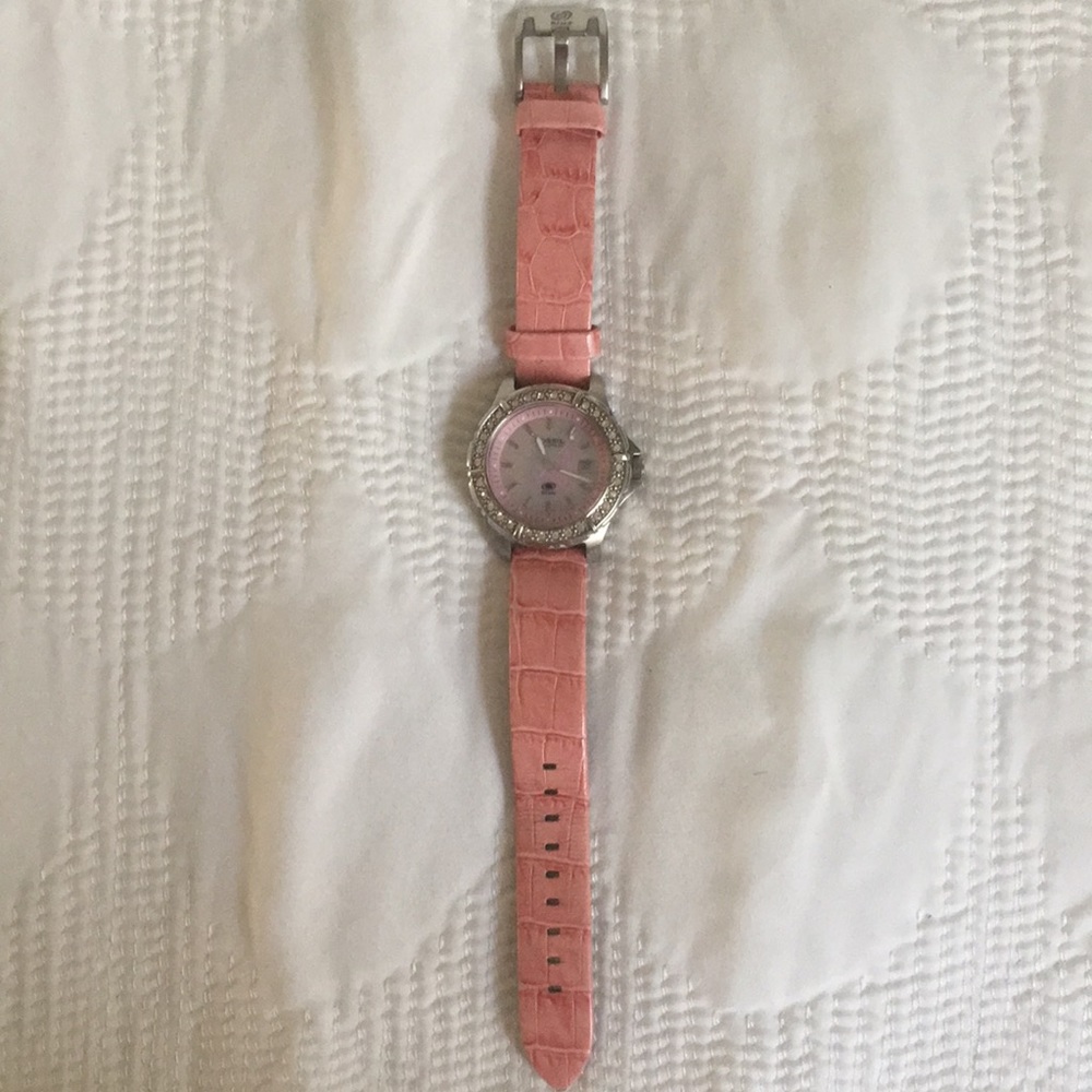 Pink Fossil Watch